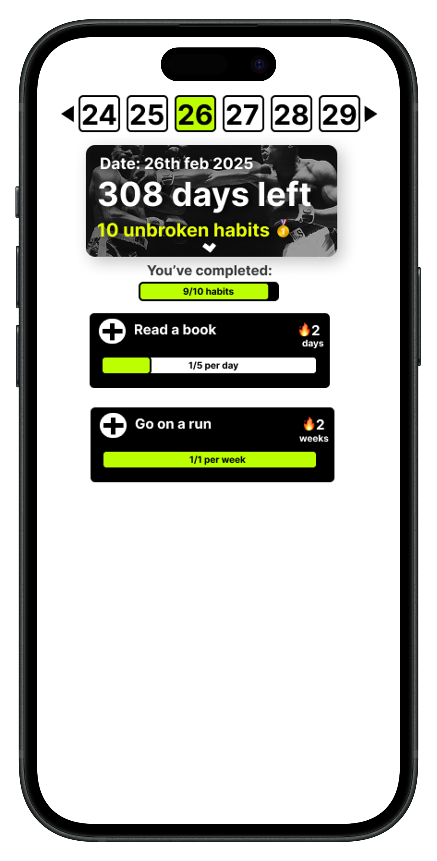 Timetox App Interface